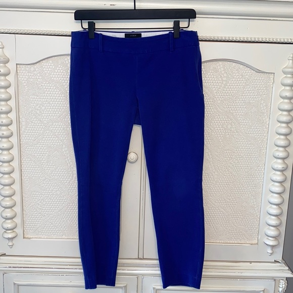 ‘Minnie’ fit, royal blue stretch pants,side zipper - Picture 1 of 2
